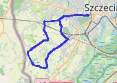 Trasa z dnia 2016-11-14 21:44 - mapa trasy gps - rower trekkingowy