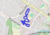 Trasa z dnia 2016-11-15 12:53 - mapa trasy gps - spacer