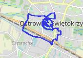 Trasa z dnia 2016-11-16 17:48 - mapa trasy gps - bieganie