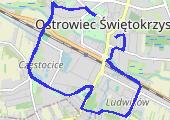 Bieganie - mapa trasy gps - bieganie