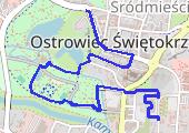 Bieganie - mapa trasy gps - bieganie