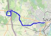 Trasa z dnia 2016-11-19 07:35 - mapa trasy gps - rower trekkingowy