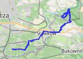 Trasa z dnia 2016-11-20 14:04 - mapa trasy gps - rower górski