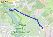 Trasa z dnia 2016-11-23 12:07 - mapa trasy gps - marsz