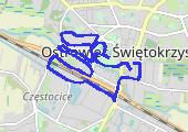 Trasa z dnia 2016-11-23 17:49 - mapa trasy gps - bieganie