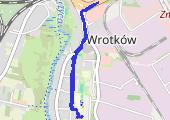 3 km wieczorkiem - mapa trasy gps - bieganie