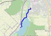 8 km ThM - mapa trasy gps - bieganie
