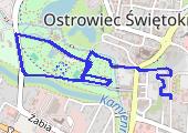 Bieganie - mapa trasy gps - bieganie