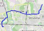 Trasa z dnia 2016-08-11 17:17 - mapa trasy gps - marsz