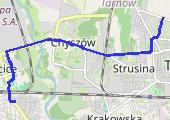 Trasa z dnia 2016-11-29 17:19 - mapa trasy gps - marsz