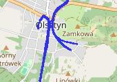 Trasa z dnia 2016-11-24 21:09 - mapa trasy gps - bieganie