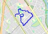 147 - mapa trasy gps - bieganie