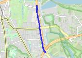 Trasa 148 - mapa trasy gps - spacer
