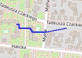 Trasa z dnia 2012-04-19 10:55 - mapa trasy gps - marsz