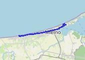 Trasa z dnia 2016-08-05 17:55 - mapa trasy gps - bieganie