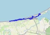 Trasa z dnia 2016-08-01 19:46 - mapa trasy gps - bieganie