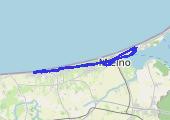 Trasa z dnia 2015-07-17 22:27 - mapa trasy gps - bieganie