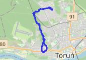 Trasa z dnia 2015-07-12 17:57 - mapa trasy gps - bieganie