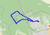 Trasa z dnia 2015-06-27 19:22 - mapa trasy gps - bieganie