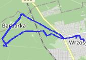 Trasa z dnia 2015-06-25 19:33 - mapa trasy gps - bieganie