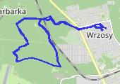 Trasa z dnia 2015-10-24 12:33 - mapa trasy gps - bieganie