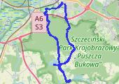 Trasa z dnia 2013-05-30 12:18 - mapa trasy gps - rower górski