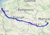 Trasa z dnia 2016-12-09 20:16 - mapa trasy gps - samochód