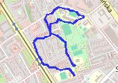 Trasa 156 - mapa trasy gps - bieganie