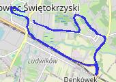 Trasa z dnia 2016-12-11 09:37 - mapa trasy gps - bieganie