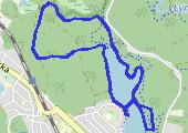 Trasa z dnia 2016-11-26 11:28 - mapa trasy gps - bieganie