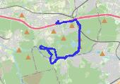Trasa z dnia 2016-12-12 09:38 - mapa trasy gps - bieganie