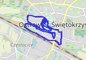 Trasa z dnia 2016-12-13 18:12 - mapa trasy gps - bieganie