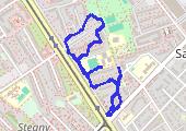 Trasa 158 - mapa trasy gps - bieganie