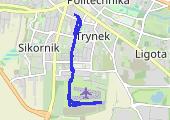 Trasa z dnia 2016-12-11 10:55 - mapa trasy gps - marsz