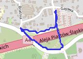 Trasa z dnia 2016-12-14 08:25 - mapa trasy gps - bieganie