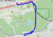 Trasa z dnia 2016-12-14 09:13 - mapa trasy gps - bieganie