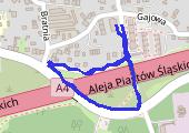 Trasa z dnia 2016-12-14 09:28 - mapa trasy gps - bieganie