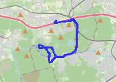 Trasa z dnia 2016-12-16 09:44 - mapa trasy gps - bieganie