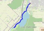 12 km w TM - mapa trasy gps - bieganie