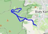 Trasa z dnia 2016-12-25 14:08 - mapa trasy gps - jazda konna