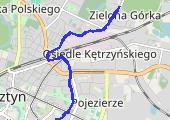 Trasa z dnia 2016-12-21 07:38 - mapa trasy gps - marsz