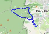 Trasa z dnia 2016-12-26 14:05 - mapa trasy gps - jazda konna
