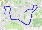 Trasa z dnia 2016-12-26 21:11 - mapa trasy gps - bieganie