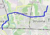 Trasa z dnia 2016-12-29 08:07 - mapa trasy gps - marsz