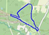 Trasa z dnia 2017-01-03 10:27 - mapa trasy gps - marsz