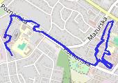 Trasa z dnia 2017-01-03 13:33 - mapa trasy gps - spacer