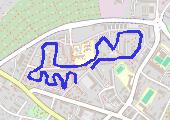 Trasa z dnia 2017-01-03 14:26 - mapa trasy gps - spacer