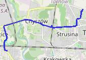 Trasa z dnia 2017-01-03 17:11 - mapa trasy gps - marsz