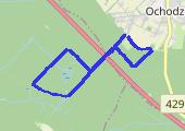 Trasa z dnia 2017-01-06 09:43 - mapa trasy gps - bieganie