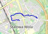 Trasa z dnia 2017-01-07 18:40 - mapa trasy gps - marsz
